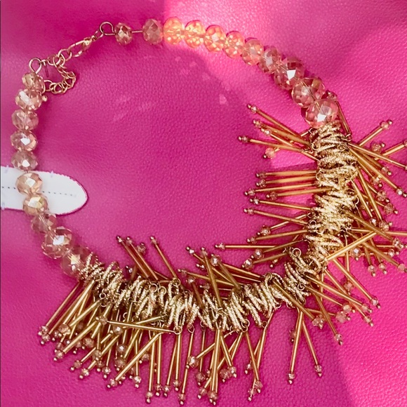 Fabulous vintage fringed choker style necklace from Natasha - Picture 2 of 4